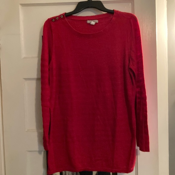 Banana Republic Sweaters Banana Republic Red Sweater Poshmark